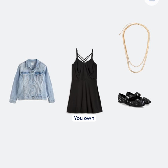 Elegant Black Strappy Dress - Picture 2 of 2